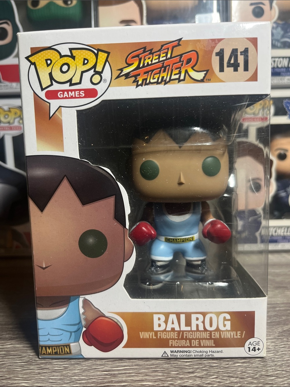 Funko Pop! Games Balrog - Blue Outfit with Red Gloves
